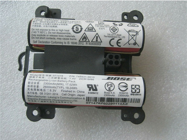Bose 071478 Batería