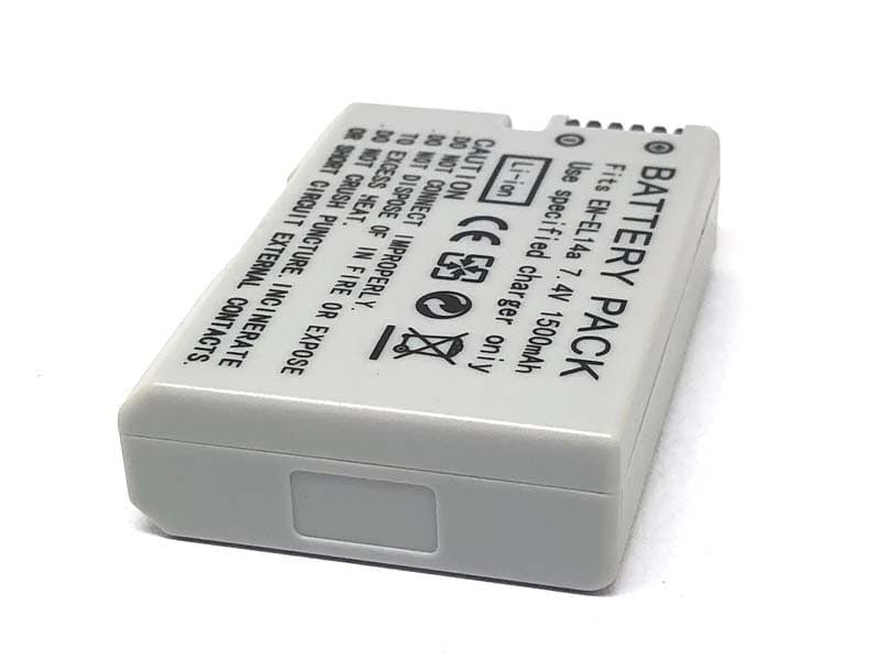 Batería EN-EL14A 7.4V, de Portatiles (reemplazo de baterías para NIKON D5200 DSLR, D5300 DSLR, D5500 DSLR, D5600 Coolpix P7000, Coolpix P7100 ) | Tienda-Baterias.es