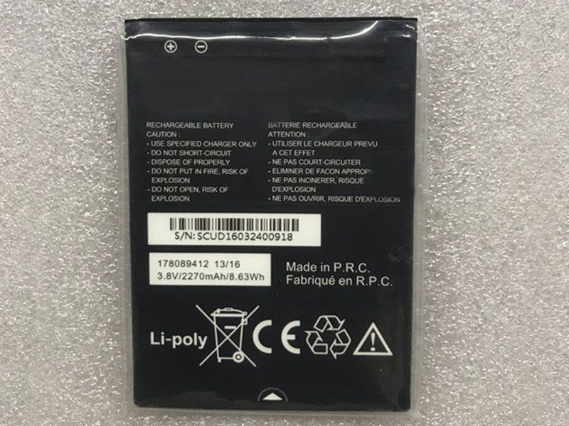 Mobiwire 178089412 Batería