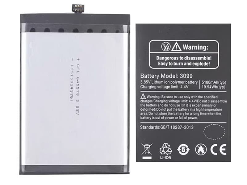 UMIDIGI 3099 Batería