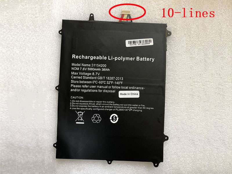 Teclast 31154200 Batería