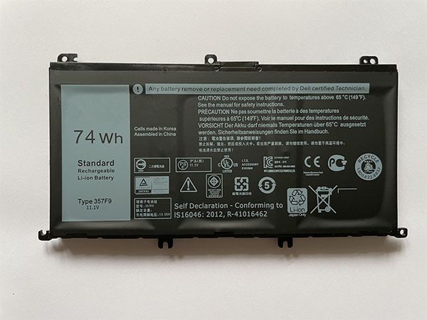 Dell 357F9 Batería