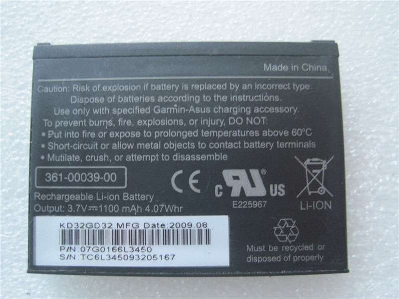 Garmin 361-00039-00 Batería
