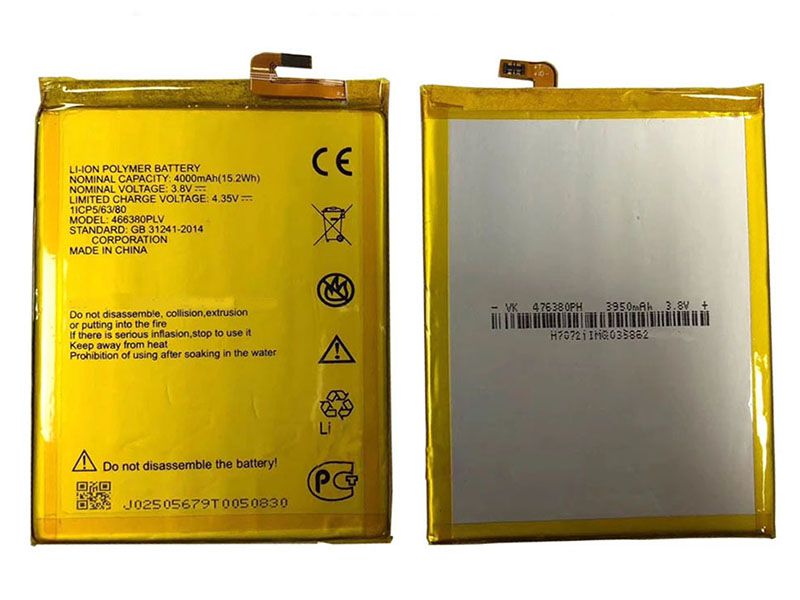 ZTE 466380PLV Batería