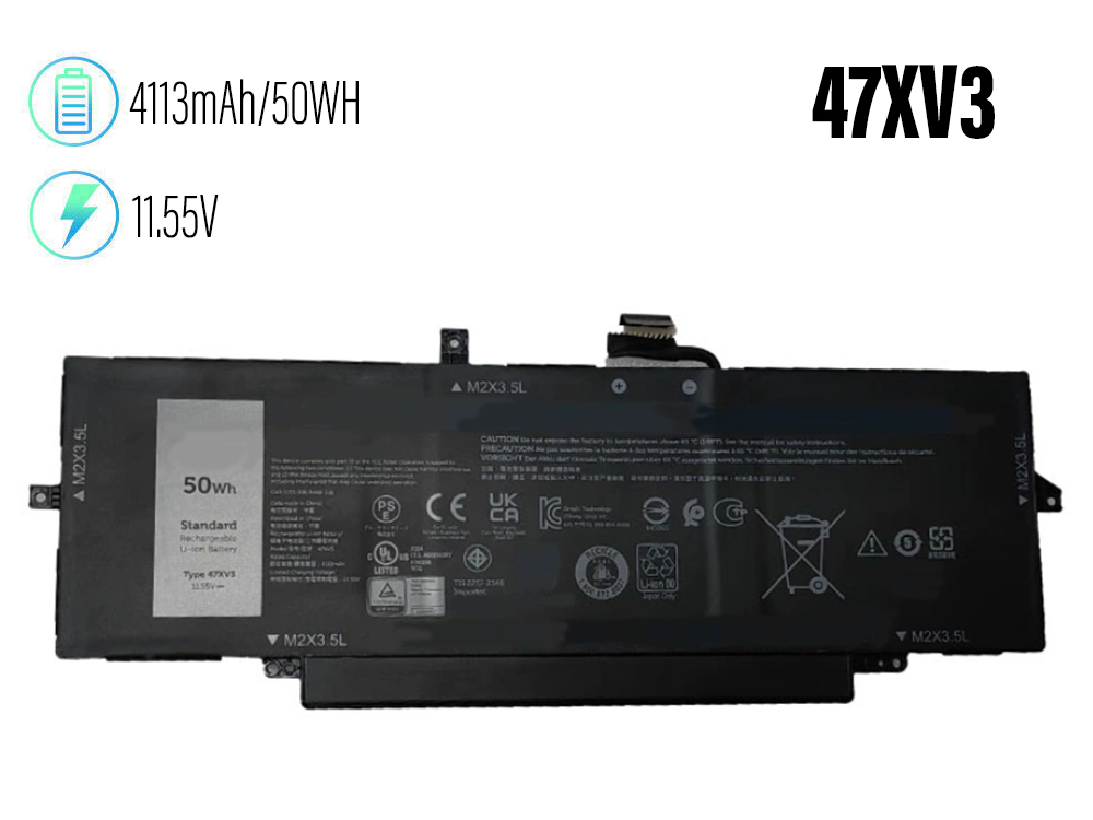 DELL 47XV3 Batería