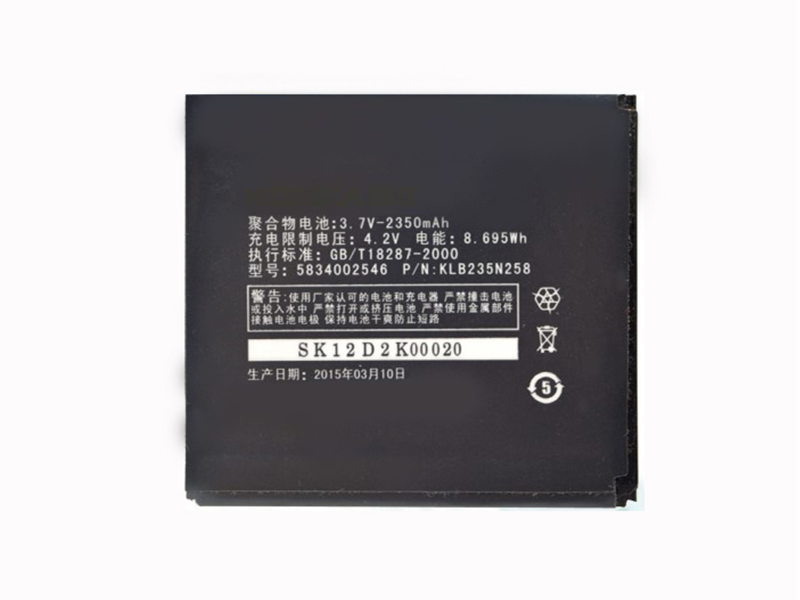 KONKA 5834002546 Batería