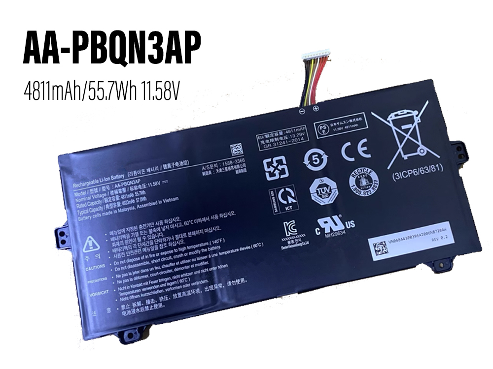Samsung AA-PBQN3AP Batería