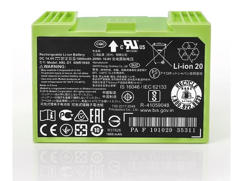 IROBOT ABL-D1 Batería