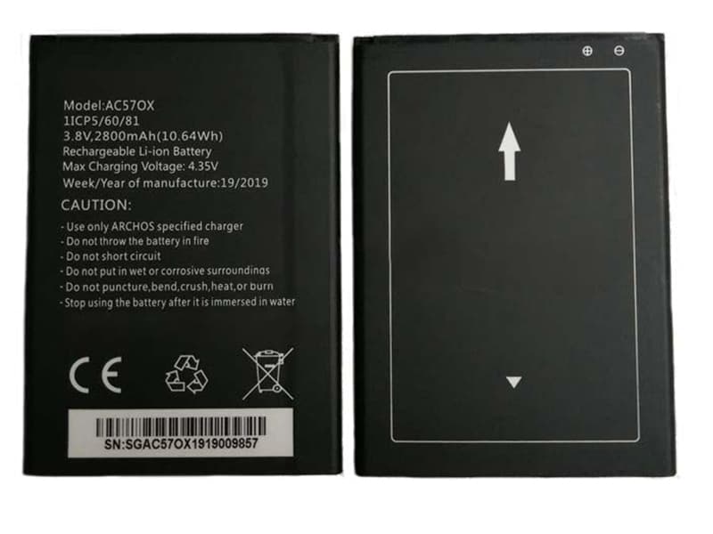 ARCHOS AC57OX Batería