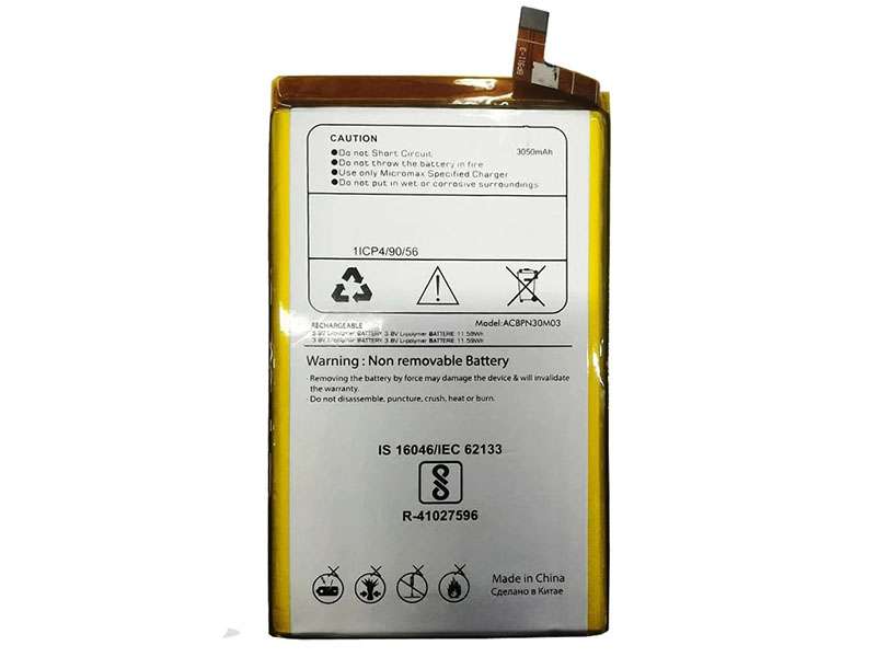 Micromax ACBPN30M03 Batería