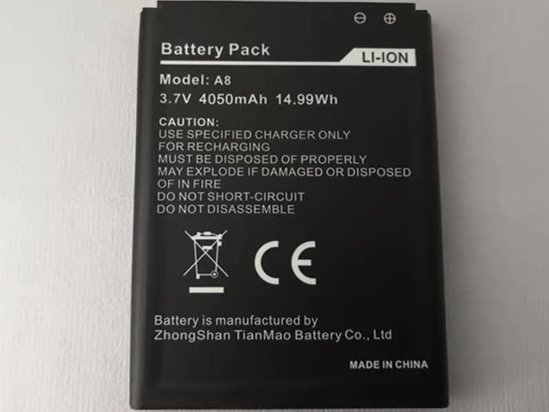AGM A8 Batería