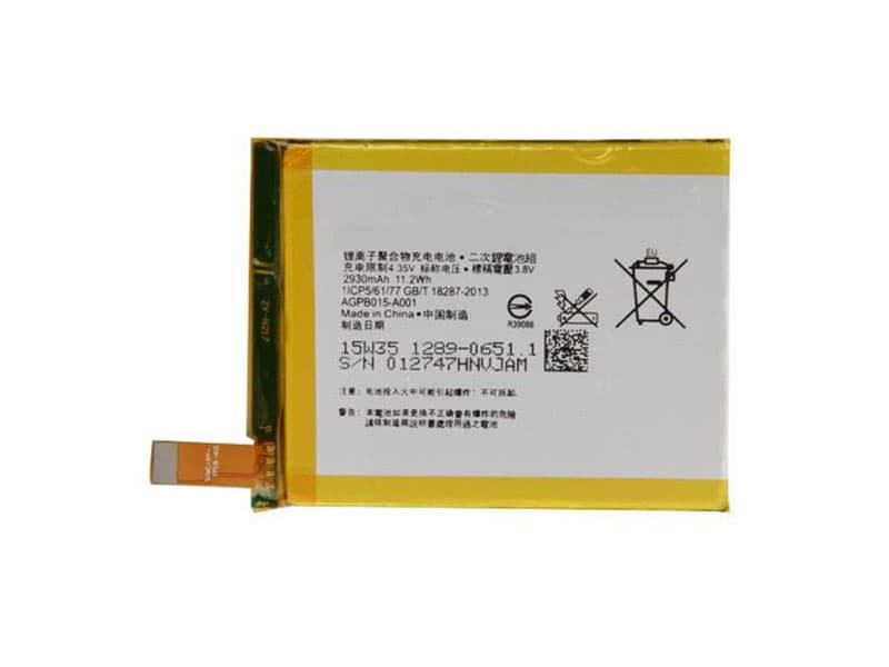 SONY AGPB015-A001 Batería