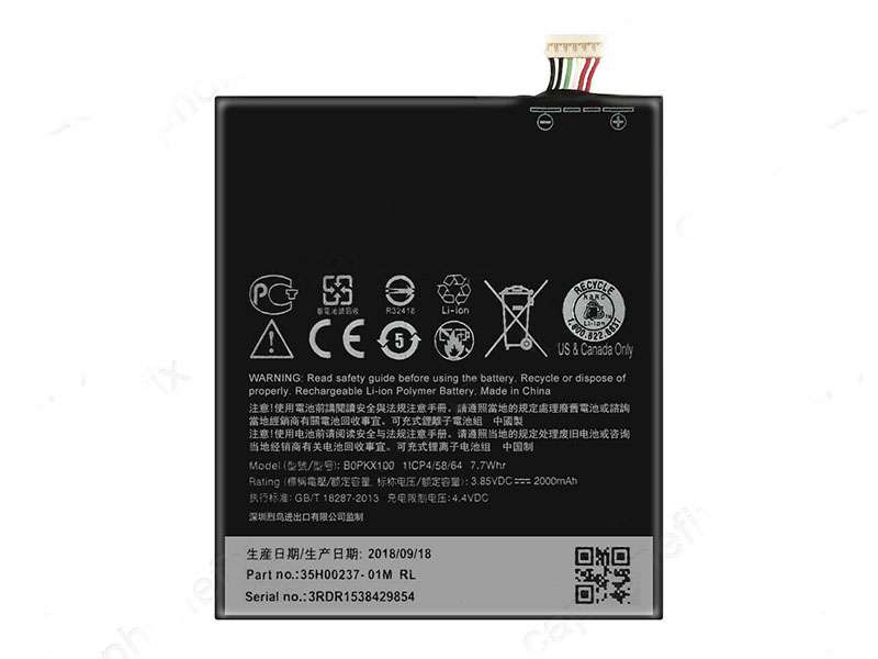 HTC B0PKX100 Batería