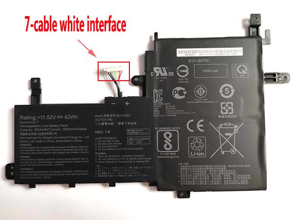 ASUS B31N1842 Batería
