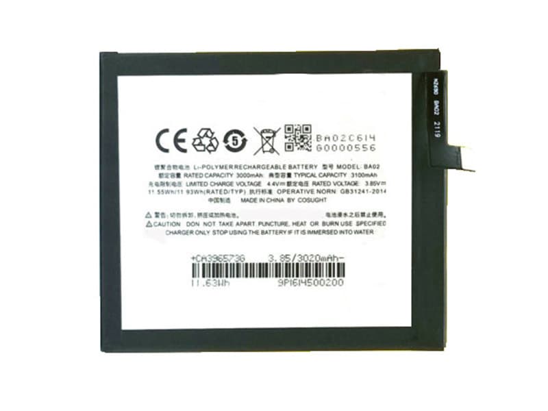 MEIZU BA02 Batería