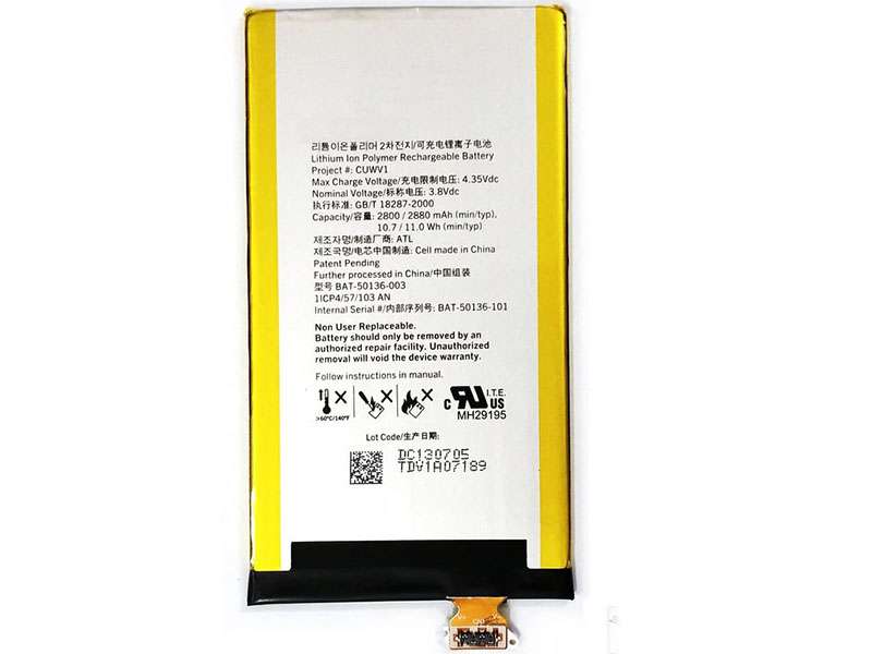 BlackBerry BAT-50136-003 Batería