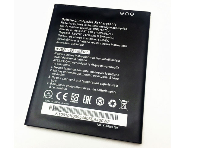 Acer BAT-E10(1ICP4/58/71) Batería