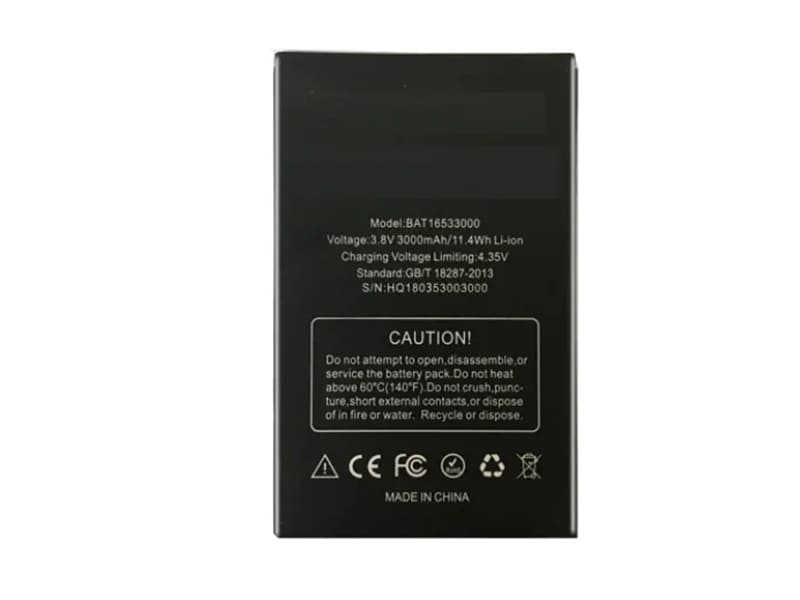 DOOGEE BAT16533000 Batería