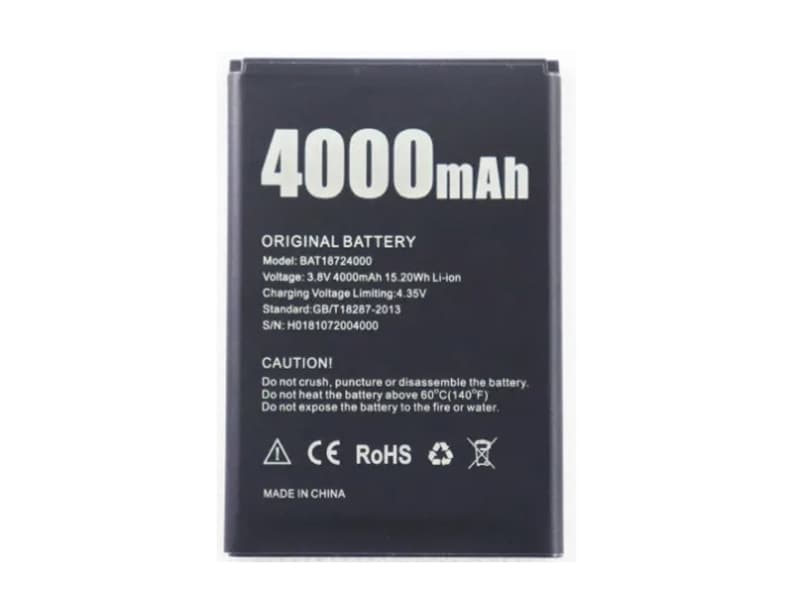 DOOGEE BAT18724000 Batería