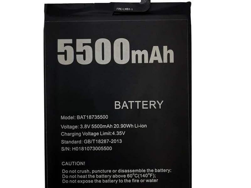 DOOGEE BAT18735500 Batería