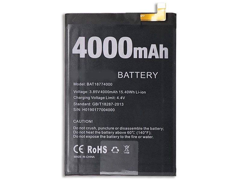 Doogee BAT18774000 Batería
