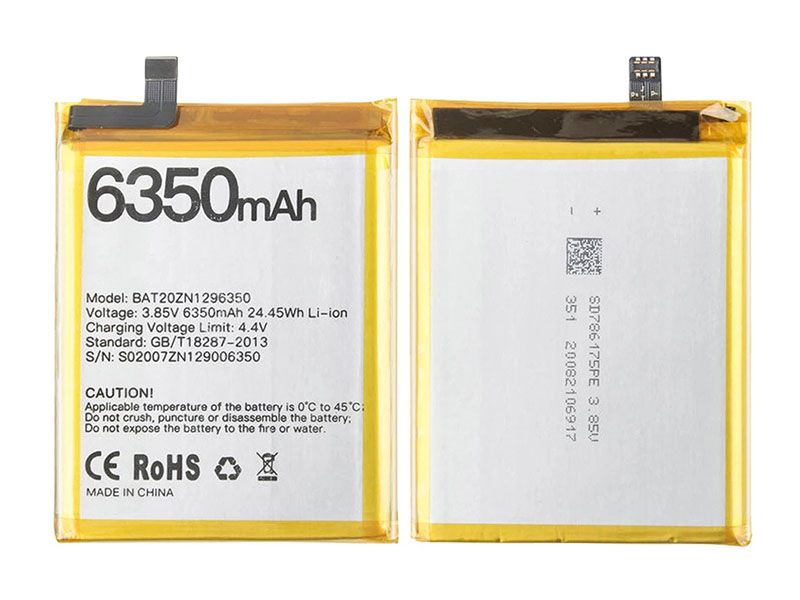 DOOGEE BAT20ZN1296350 Batería