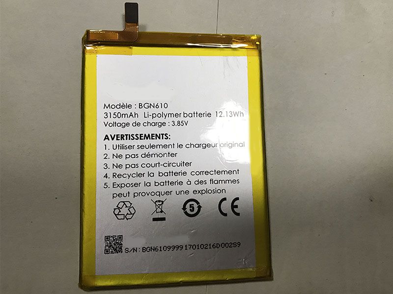 Condor BGN610 Batería