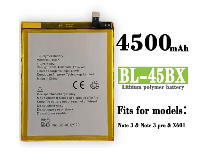INFINIX BL-45BX Batería