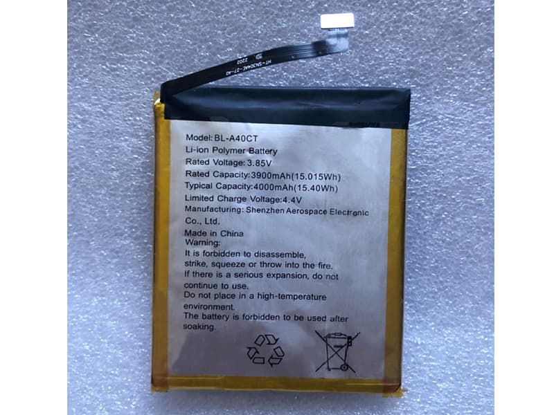 KOOBEE BL-A40CT Batería