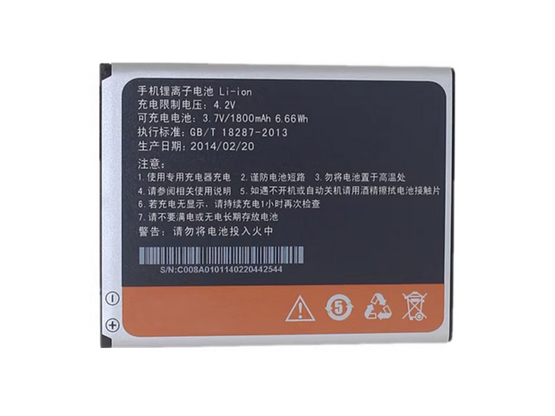 GIONEE BL-C008A Batería