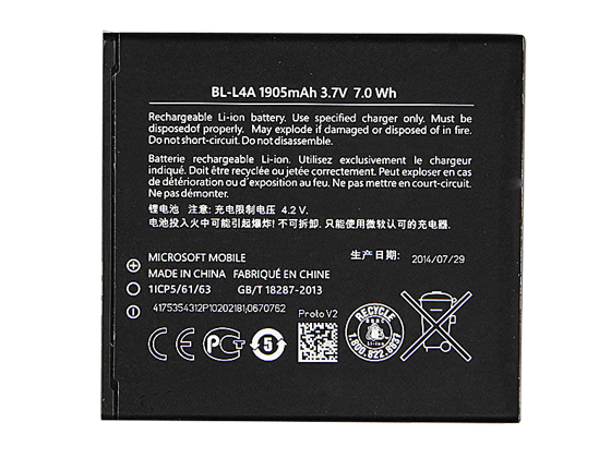 NOKIA BL-L4A Batería