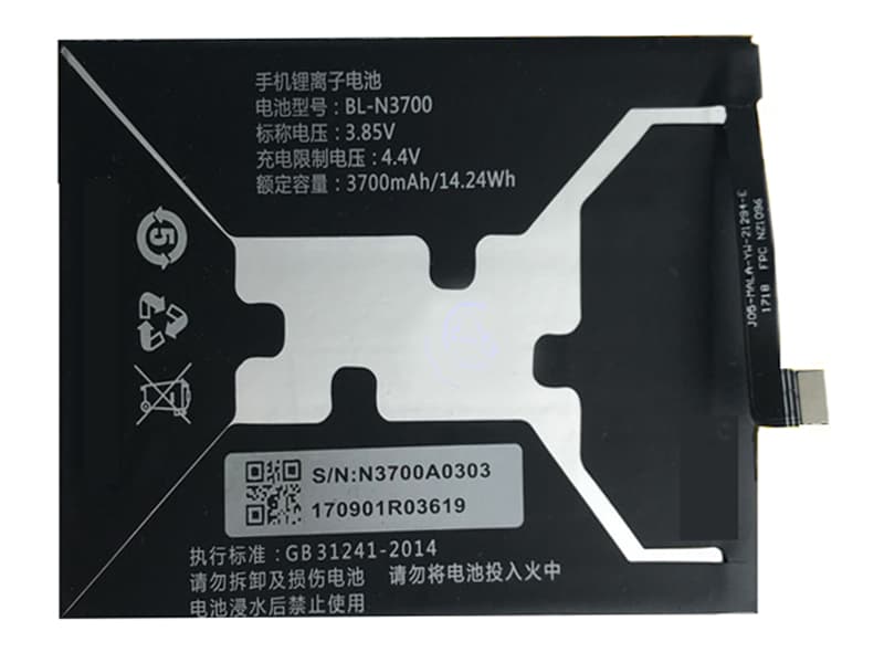 GIONEE BL-N3700 Batería