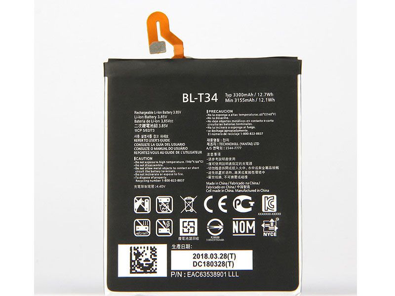 LG BL-T34 Batería