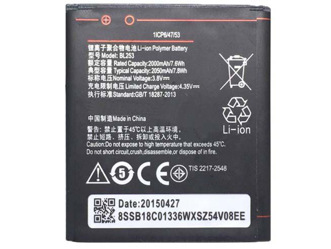 Lenovo BL253 Batería