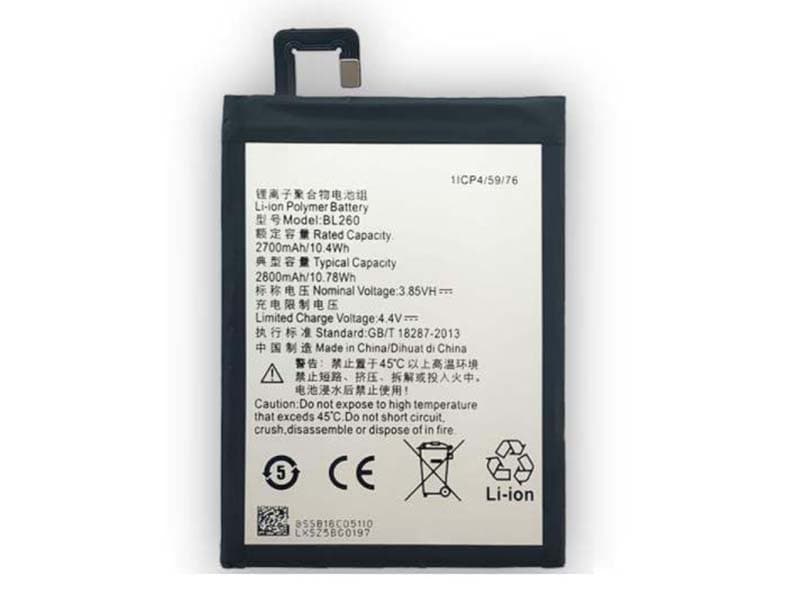 Lenovo BL260 Batería
