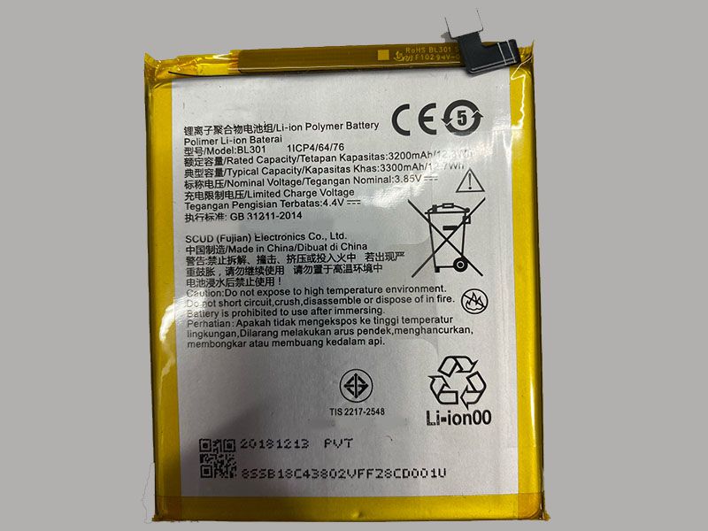 Lenovo BL301 Batería