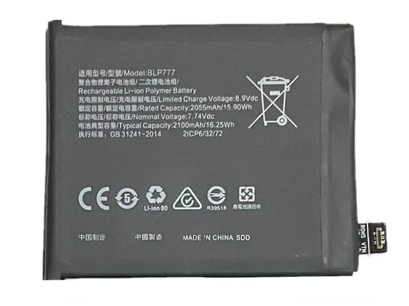 Oppo BLP777 Batería