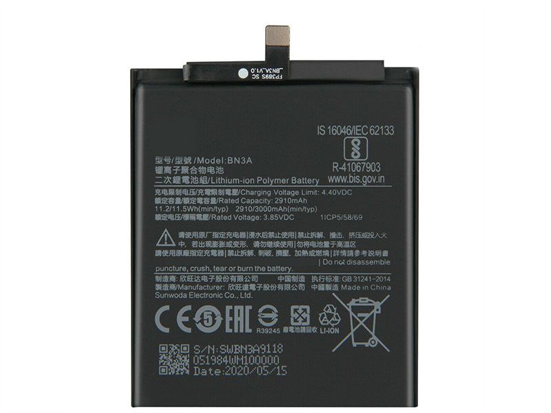 Xiaomi BN3A Batería
