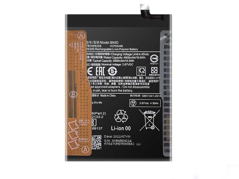 XIAOMI BN5D Batería