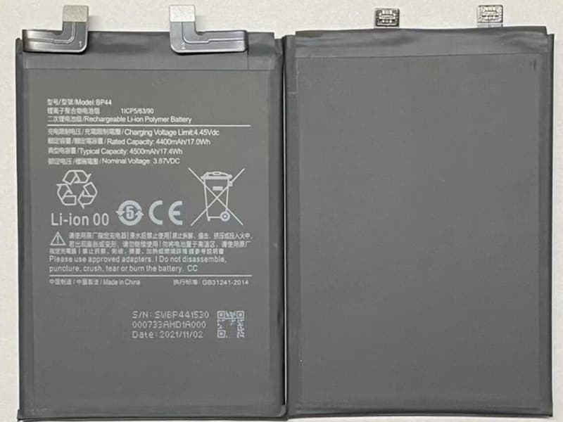 Xiaomi BP44 Batería