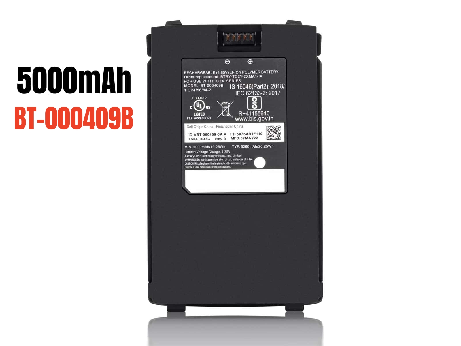ZEBRA BT-000409B Batería