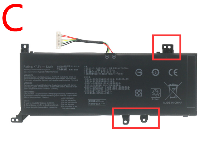 ASUS C21N1818 Batería