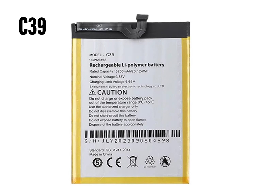 CUBOT C39 Batería