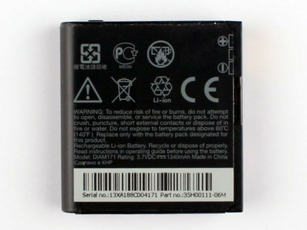 HTC DIAM171 Batería
