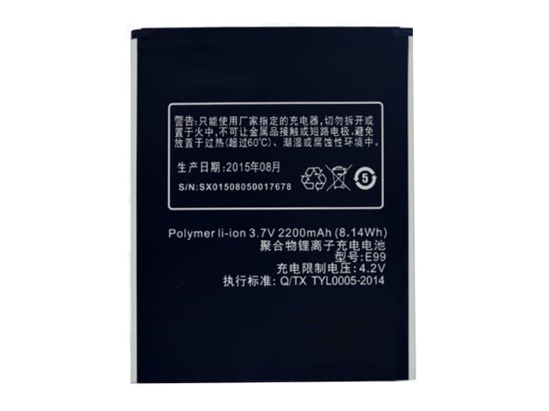 K_TOUCH E99 Batería