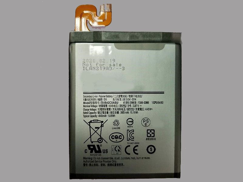 Samsung EB-BA2CXABU Batería