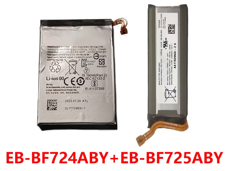 SAMSUNG EB-BF724ABY+EB-BF725ABY Batería