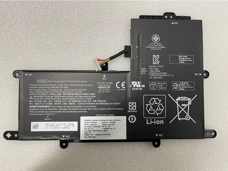 HP FO02XL Batería