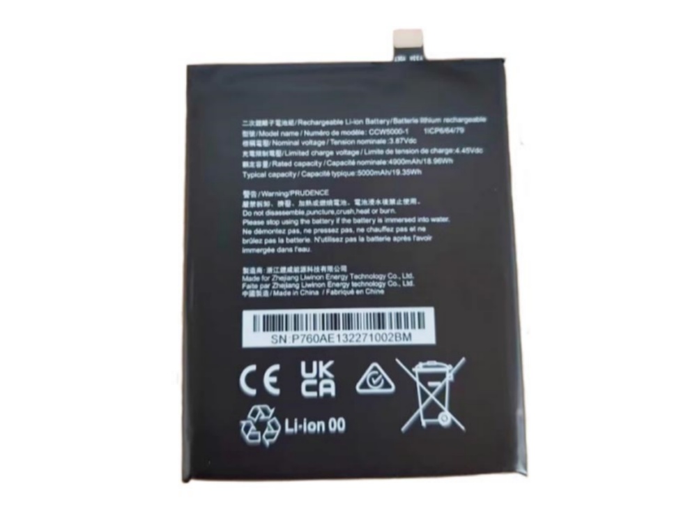 GOOGLE G06K4 Batería