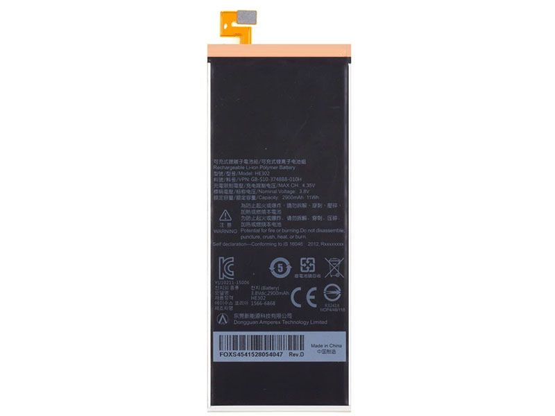 InFocus HE302 Batería
